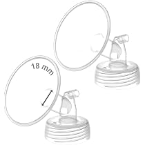 Maymom Flansch & Entenschnabelventil 21 Mm – Kompatibel Mit Spectra S1, S2, S9 Plus Milchpumpen
