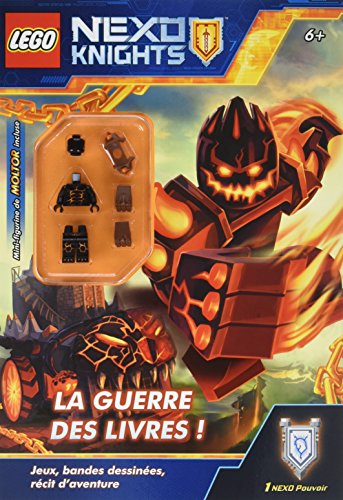 Book's Cover ofLego Nexo Knights  La guerre des livres  Avec une minifigurine de Molitor