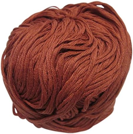 Cotton Double Knitting Yarn - Chestnut - 1 x 50g Ball