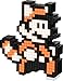 Price comparison product image PDP Pixel Pals Nintendo Super 3 Raccoon Mario Collectible Lighted Figure, Orange, 8.8 x 11.2 x 15.9 cm