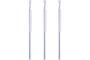 NUOBESTY 3 Stk Werkzeugpinsel aus Ton Keramik-Bildhauerwerkzeug Drahtbürste kratzen DIY-Werkzeuge Modellierpinsel aus Töpferwerkzeuge ultraleicht Skulptur Papier Ton Rostfreier Stahl FüR Skulpturen