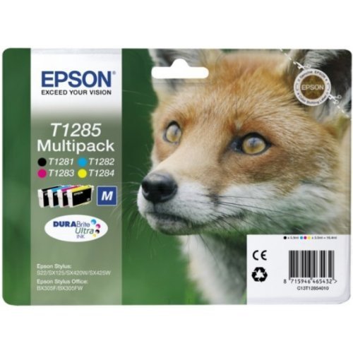 Epson C13T12854020 Tintenpatrone MultiPack für Epson Stylus S 22/SX 235 W/420/430 W