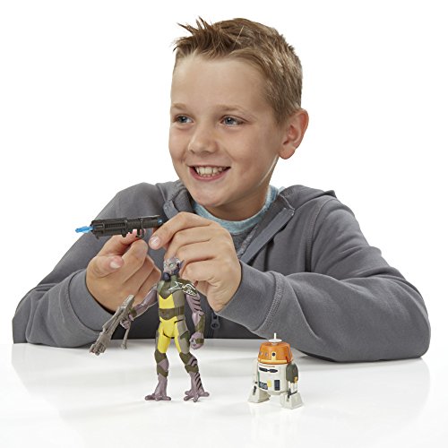 Star Wars Rebels 3.75-inch Forest Mission Garazeb Orrelios And C1-10p Figure - 4