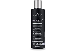 GRD ^ II® - Folic + Hair Growth Shampoo - Not Just Your Average Caffeine Shampoo - Folic + Contains Niacinimide, Rosemary, Argan Oil & Biotin. Hair Thickening Treatment For All Hair Types.