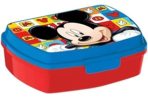 ALMACENESADAN 2208; Sandwichera Rectangular Multicolor Mickey Mouse 90; Producto de plástico; No BPA