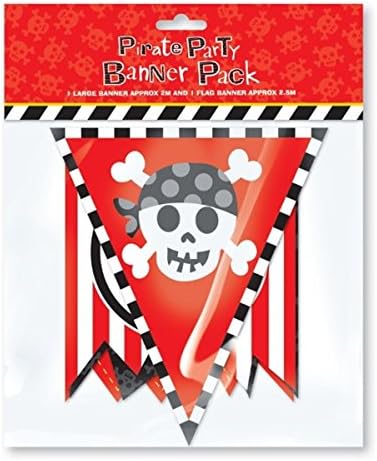 Pirate Party Children's Happy Birthday Party Banner Pack