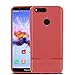 Produktbild XiaoMi RedMi 5 Plus Handyhülle,OFU® Stilvoller Fall ultra dünne Flexibles TPU Anti-Scratch Super Weiche Schutzhülle,Premium Silikon TPU Schale, perfekten Schutz Case Cover-Rot
