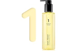 numbuzin Aceite limpiador fácil n.º 1 | Limpiador facial desmaquillante, eliminación de puntos negros, destapa los poros | Cuidado de la piel coreano para la cara, 6.76 fl oz