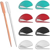 Maxin Brieföffner, Briefschlitz, scharfer und effizienter Brieföffner aus Edelstahl, leichter Brieföffner mit sicherer…