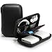 Produktbild iMangoo Powerbank Tragetasche, Schutzhülle Hard Eva Wasserdichtes Kit Organizer Aufbewahrungstasche für Ladegerät Ladeadapter Ladekabel Festplatte USB Disk SD Card Headset Schwarz