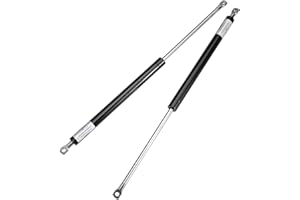 YLLLLY 50N-3000N/150mm-3000mm, 2 Pezzo di Molla a Gas Universale con Teste ad Occhiello, Puntone a Gas,Forza da 50N-3000N/lunghezza Aperta da 150mm-3000mm for Auto, Autobus ECC.(380MM,1000N)