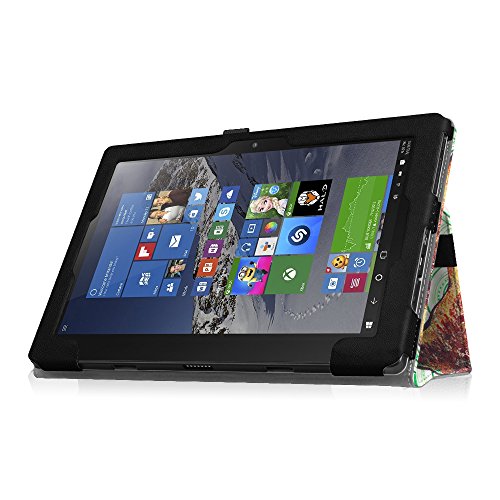 Fintie Hülle für Lenovo Miix 310 – Folio Kunstleder Schutzhülle Tasche Etui mit Auto Schlaf / Wach Funktion für Lenovo Miix 310 25,65 cm (10,1 Zoll HD) Tablet PC, Liebesbaum - 2