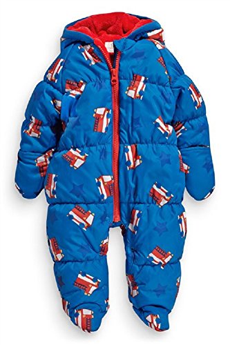 Baby Boys Fire Engine Printed All In One Size 6-9 Months