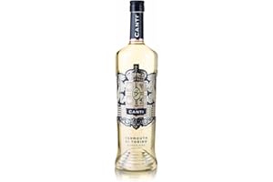 Canti - Superior White Vermouth from Turin 17%, Citrusy Aperitif, Notes of Spices, Flowers, and Roman Wormwood, 1x1L 135