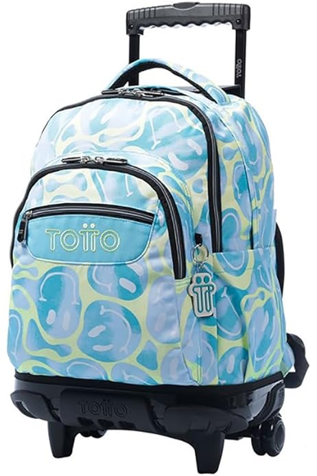 Mochilas Escolares Mochila Totto Renglones Con Ruedas Amazon Carro