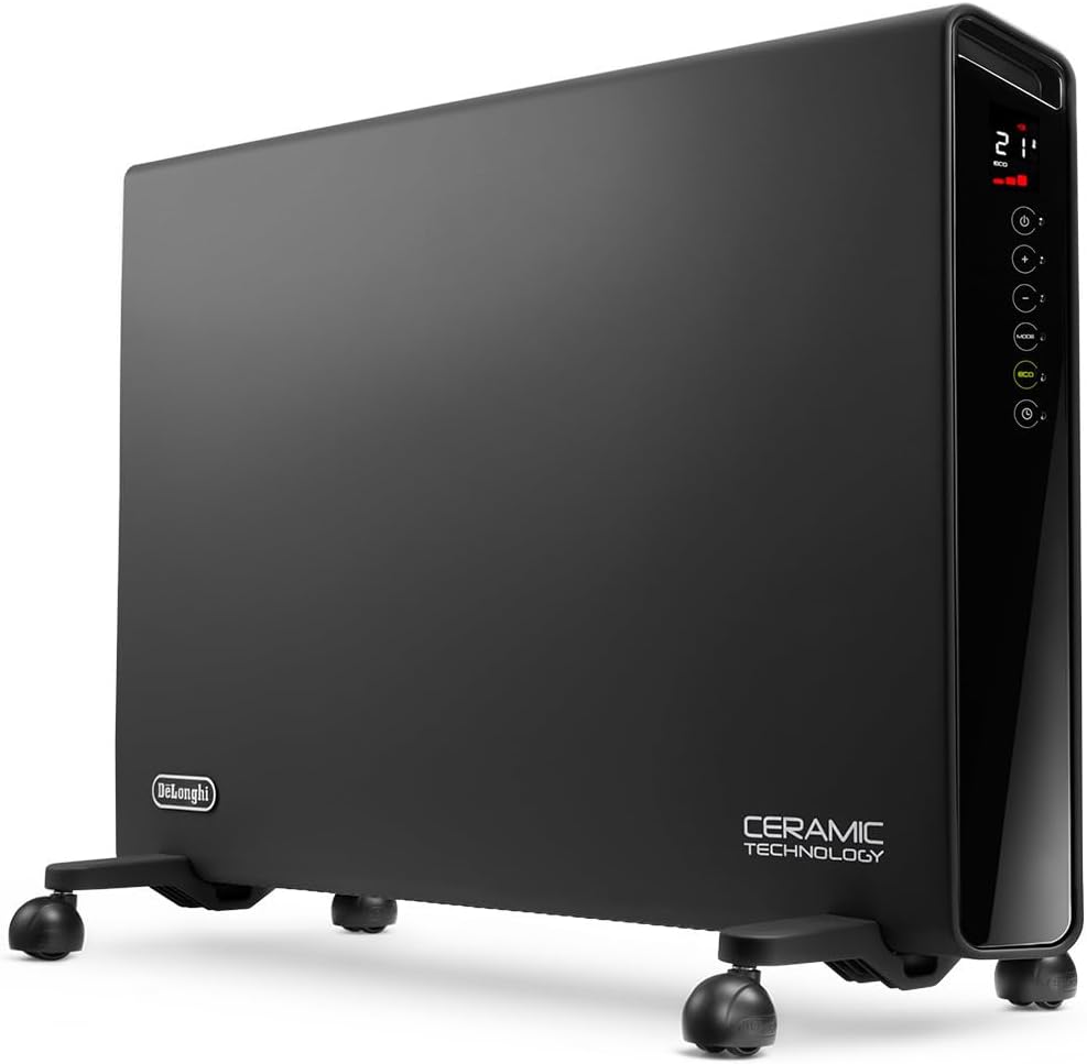 De'Longhi HX65L22 konvektörü kadar, Mobil radyatör için, siyah-gri, 65 m³
