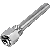 Pozzetti Termometrici In Acciaio Inox 304 - Set Da 5 Per Birrificazione E Sensori Temperatura - Foto 9