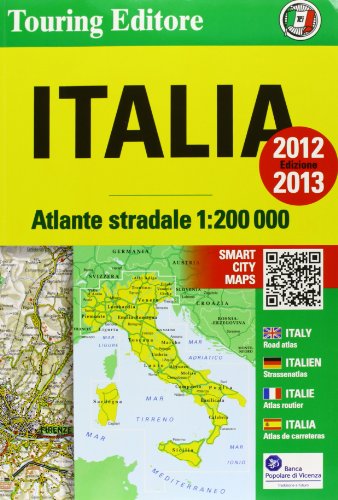 Atlante stradale Italia 1:200.000 2012-2013. Ediz. multilingue libro