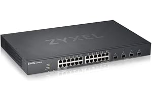 Zyxel Switch Smart Managed Ethernet Gigabit A 24 Porte Con 4 Slot Sfp + 10G e Modalità Cloud Ibrida [Xgs1930-28]
