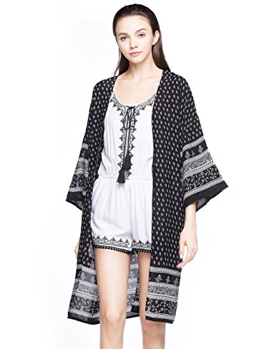 ZLYC-Womens-Paisley-Print-Bohemian-Beach-Kimono
