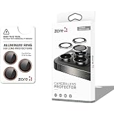 ZORE Apple İle Uyumlu iPhone 16 Pro iPhone 16 Pro Max CL-12 Premium Safir Parmak İzi Bırakmayan Anti-Reflective Kamera Lens K