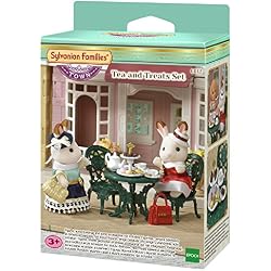 SYLVANIAN FAMILIES-Le Set DE The ET DE GOURMANDISES poupée et Accessoires, 6012, Multicolore, Norme