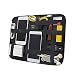 Produktbild Elektronik Organizer Tasche Board Bag Organizer für Elektronik Zubehör Werkzeuge Festplatte Speicherkarte Flash Drive Kabel USB Sticks Ladegerät Kosmetik Pinsel Personal Care Kit