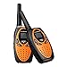 Price comparison product image FLOUREON Walkie Talkies for Kids 2PCS Children 2-Way Radio Toys with Long Distance Range 8 Channels Walkie Talky for Home Communication/Festival Presents -Orange
