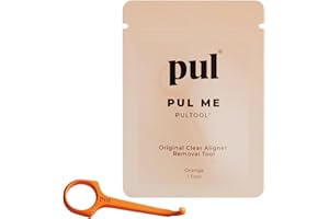 THE PULTOOL PUL Aligner Removal Tool | Safe & Hygienic Hook for Invisalign & Retainers | Gentle BPA-Free Design for Daily Use | Pack of 1