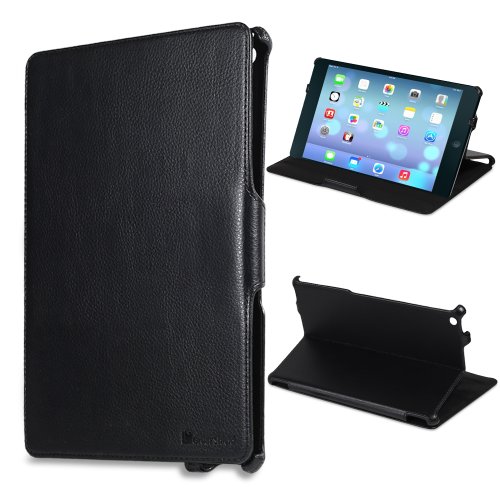 GreatShield VANTAGE Multi-Stand Leather Case for Apple iPad Air - Black