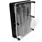 Extra Large 8 x 6'' Pin Art Metal Pins Impression Desktop Toy by Playlearn