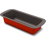 Guardini Rossana Stampo Plumcake, Acciaio, Rosso, 14x35x6 cm