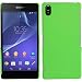Produktbild PhoneNatic Case für Sony Xperia Z2 Hülle grün gummiert Hard-case + 2 Schutzfolien