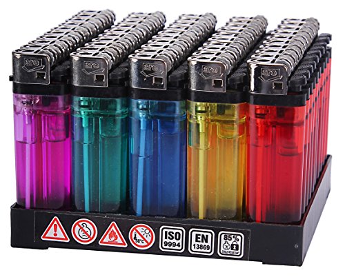 BOB Einwegfeuerzeuge 50er-Display aus dem Hause von Campingman