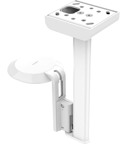 Luidspreker wandmontage of plafondluidsprekerhouder voor Sonos Era 100 draadloze luidspreker - kantelbare en draaibare verstelbare houder voor Sonos Era 100 wandbevestiging, heavy-duty