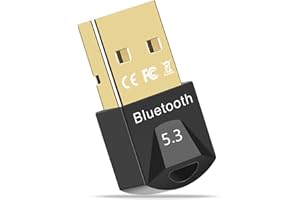 STDLYXUN Adattatore Bluetooth Per Pc - Chiavetta Bluetooth Per Pc Adattatore Bluetooth Usb 5.4 Plug Play Adattatore Usb Bluetooth Compatibile Con Windows 11/10/8.1/7