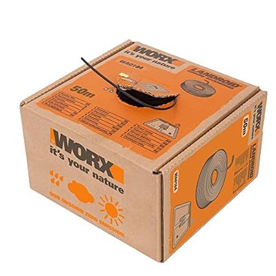 Worx WA0184 Fil de délimitation pour tondeuse Landroid Noir 50 m