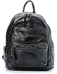 Ira del Valle, Bolso para mujer, Piel genuina, Vintage, Modelo Eldorado, Made in Italy