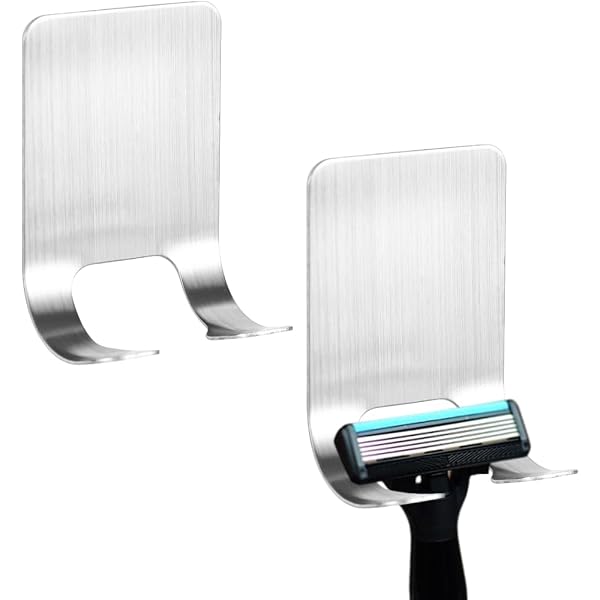 3 Supporti Per Rasoio Da Doccia XINCHENG, Autoadesivi In Alluminio Argento, Impermeabili, Portata 5kg, Multiuso Per Asciugamani, Chiavi, Utensili