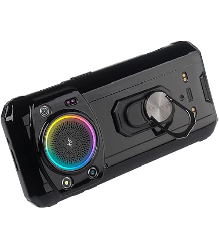 LYZXMY Cover per Oukitel WP55/Oukitel WP55 Pro(6.6) Nero