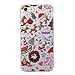 Produktbild iPhone 8 Hülle Weihnachten, iPhone 7s Tasche, Asnlove Crystal Clear Durchsichtige Hülle Schutz Handy Case Transparent Gel Weihnachts-Sketch Back Cover aus Silikon TPU Bumper Schale Etui Cartoon Weihnachten für Apple iPhone 8 / 7 4,7 Zoll - Christmas Xmas Weihnachten