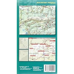 Mapa Serra Del Cadi Pedraforca 1:25000 - Mapa Y Guia Excursionista