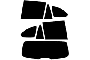 PSSC WINDOW FILM PSSC Pre Cut Rear Car Window Films for BMW X1 2015-Current 5% Very Dark Limo Tint