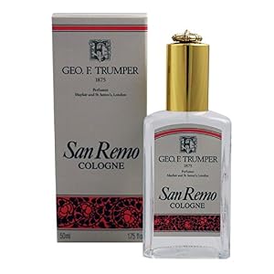 Geo F Trumper San Remo Cologne 50ml, Hairdressing 500ml and Hair and Body Wash 500ml Set - Image 2