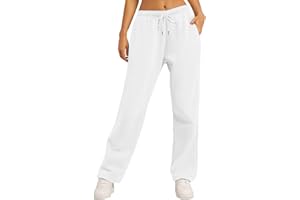 SNAKELL Women's Joggers Pants Straight Leg Running Sweatpants Drawstring Jogging Pants Plain Tracksuit Bottoms Workout Trousers Gym Yoga Sweatpants with Pockets