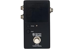 SPARTAN MUSIC PT-02 Chromatic Guitar Tuner Pedal