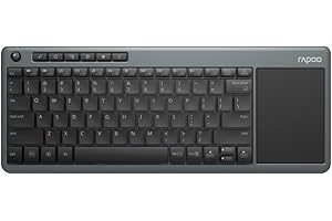 Rapoo Teclado inalámbrico, multimedia y táctil [gris]