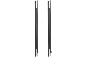WANDISY Tent Poles, Fiberglass Camping Tent Poles Bars Replacement Awning Frames Kit Spare Tent Poles Collapsible for Double Tents Support Rods