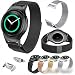 Produktbild myqyiyi Milanese Edelstahl-Armband-Uhr Inteligent + Anschluss für Samsung Gear S2 rm-720 gold