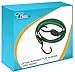 Produktbild TK9K® - Lifting Bungees Flat Bungee Cord 380mm Extra wide, flat bungee cord, for added security and safety of cargo. Will not damage cargo. Strong, plastic coated steel hook. Resilient polypropylene-covered latex strap. by SILVERL